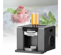 Electric Crushed Snow Cone Shaver, Air Cooling for Food Truck, 60kg/Day, Bucket capacity 750ml, Air Cooling for Food Truck, Restaurant, Milktea Shops, Home, Party and Gathering