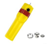 Electric Cue Tip Shaper, 2 Grinding Discs, Snooker Billiards Pool Cue Tip Repair Tool, Fast Trimming for 9mm-15mm Tips, Plastic Design for Players(For 13mm Tip)