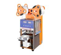 Electric Cup Sealing Machine, Automatic Cup Sealing Machine Commercial Electric Cup Sealer with Digital Screen for 95/90/75 mm Diameter Cup 400-600 Cups/Hour For Bubble Boba Milk Tea Coffee