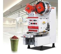 Electric Cup Sealing Machine, Fully Automatic 350W, Ideal for Commercial Beverage Shops and Cafes