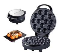 Electric Cupcake Maker, Cupcake Machine with Non-stick Coating and Led Indicator Light, Double-sided Heating Electric Maker for Birthday Baking, Snacks Desserts