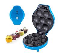 Electric Cupcake Maker with Nonstick Plates Fun Baking Breakfast Kitchen Appliance for 7 Cupcakes
