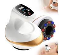 Electric Cupper & Cellulite Massager, Heat & Red/Blue Light, 9 Intensity Levels, Gua Sha Massager, Vacuum Massager Against Cellulite, Full Body Massage for Neck, Back, Legs
