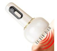 Electric Cupping Massager Brush Heating Body Meridian Massage with Oil
