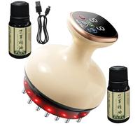 Electric Cupping Massager - Heated Scraping Device, 9 Level Adjustable Tool, Skin Firmness Restoration | Cellulite Massage Instrument for Thighs Belly Abdomen Women Elderly Body Relaxation