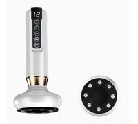 Electric Cupping Massager Rechargeable Negative Pressure Heat Meridian Brush Microcurrent P1X4 Intelligent Infrared Dre