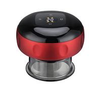 Electric Cupping Therapy Massager Machine Set, Professional Smart Cupping Device, Cups Therapy Scraping Tool for Muscle Pain Relief Better Blood Circulation Gift Idea (Red)