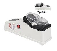 Electric Cutter Sharpener, Scissors Sharpening Machine, USB Kni-fe Sharpener with Protective Cover, Rechargeable Electric Cutter Sharpener, Portable Knif-e Sharpening System