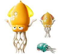 Electric Dancing Octopus Toy, Electric Automatic Swing Magic Obstacle Avoidance Octopus, Creative Crazy 8-Leg Action Crawling Octopus with LED & Music, USB Rechargeable Interactive Auto-Dance Octopus