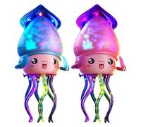 Electric Dancing Octopus Toy, Safe Design, 10.5x10x27cm, Crawling Octopus Tummy Time Toy, Rechargeable Interactive Sensory Toys, Travel-Ready Design, For Garden Poolside Beach