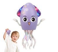 Electric Dancing Octopus Toy | USB Rechargeable Obstacle Avoidance | Funny Crawling LED Sound Squid | Creative Sensory Light-Up Toys | Slow Stretchy Octopuss | Gift for Kids Playtime Fun