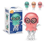 Electric Dancing Octopus Toy with Lights & Music, Auto-Dancing, Smart Motion Entertainment, Rechargeable Crazy 8-Leg Smart Tentacle Octopus Toy for Kids, Children’S Room, Indoor Fun Pink