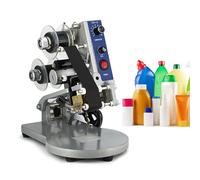 Electric Date Printing Machine, Hot Code Stamp Printer with Ribbon for Plastic Film and Flexible Packaging, Versatile Packaging Tool for Business and Home Use