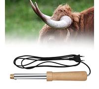 Electric Dehorner, Calf Lamb Dehorner, Heating Bloodless and Painless, Veterinary Electric Calf Iron Bloodless Fast Heating Cattle Lamb Farm Dehorning Tool