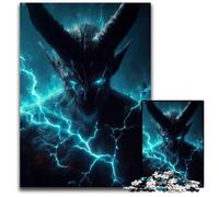 Electric Demon Jigsaw Puzzles for Adults 1000 Piece Impossible Jigsaw Puzzles for Adults for Holidays Birthdays And Family Game Nights 1000 PCS(38x26cm)