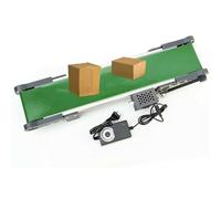 Electric Desktop Conveyor Belt, Mini Electric Desktop Conveyor Belt, Forward And Reverse Speed Regulation Elevator Model Friction Experiment Device, Forward/Reverse/Pause Functions