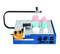 Electric Desktop Hot Wire Foam Cutter - Adjustable 0-400°C Hot Knife Table with Rotating Ruler, Circular Cutting Plate & Dual Bearings for Styrofoam, KT Board & Foam Engraving