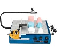 Electric Desktop Hot Wire Foam Cutter & Cutting Table with Adjustable Temperature, Movable Rotating Ruler for Cutting, Shaping, Engraving Styrofoam and Foam Materials