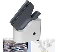 Electric Desktop Paper Jogger, 700-Sheet A4 Capacity, 3-Second Alignment for Efficient Office Document Organization