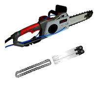 Electric Diamond Chain Wall Cutter,Concrete Chain Saw, Wet Water Supply Dust Removal Handheld Concrete Saw with Water Pump, 2 Chains/2 Guide Bar, for Cutting Concrete, Steel Bars, Marble(350)