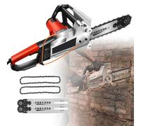 Electric Diamond Concrete Chain Saw, 7280rpm Heavy-Duty Professional Wall Cutter for Pavement Masonry Cutting,Single Chain-480 (Double Chain480)