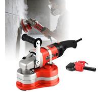 Electric Diamond Floor Grinder Polisher Machine, 6-Speed Adjustable, 3 Diamond Wheels for Dustless Grinding Polishing Concrete Stone Thinset Metal Descaling