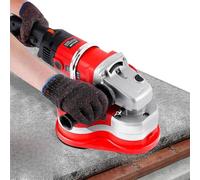 Electric Diamond Grinder 2800W, 3 Diamond Wheels, Sanding Pads, Telescopic Handle & Dust Shroud for Grinding Polishing Concrete Floors, Marble Tiles, Cement