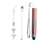 Electric Diamond Paint Pen, LED Diamond Paint Pen with 5 Tips USB Rechargeable Rhinestone Art Painting Tools for Handmade Making