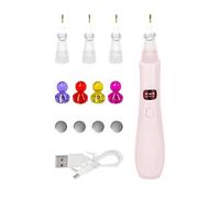 Electric Diamond Paint Pen, Vacuum Rhinestone Painting Pen, Wireless Diamond Art Locator Accessories with 4 Replacement Tips, 3 Adjustable Suction Mode & Rechargeable, Faster DI Y Art Pickup Tool Kit
