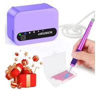 Electric Diamond Painting Pen, Vacuum Diamond Art Pen no Wax Needed | Cordless & Quiet | 12H Rechargeable Battery | Adjustable Suction | Power Display | Diamond Art Accessories Tools, E-Painter Gift