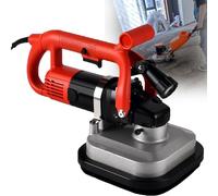 Electric Diamond Polisher and Concrete Grinder with 6-Speed Control, Extension Rod and Dust Collection for Grinding Marble, Granite and Concrete Floors
