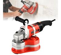 Electric Diamond Polisher and Concrete Sander Grinder with 6 Speeds and 90° No Dead End Grinding for Concrete, Marble, and Granite