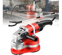 Electric Diamond Polisher Machine, 2800W Concrete Grinder with 6 Speed Control & Dust Collection Cover for Floor Surface Polishing