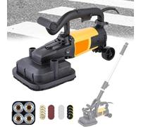 Electric Diamond Polisher Machine, 3800W Concrete Grinder,with 6-Speed Control, Angle Grinder Handheld Drywall Sander for Cement