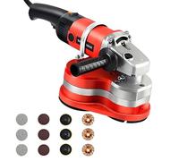 Electric Diamond Polisher Machine, Adjustable Speed Rock Polisher for Stone, Concrete, Marble, and Granite - Ideal for Construction Sites