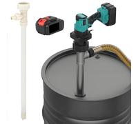 Electric Diesel Pump - Cordless Fuel Transfer Pump for Diesel, Lube Oil, Water, Micro Viscous Liquids, 880W with 2×8000 mAh Lithium Batteries