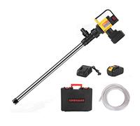 Electric Diesel Pump with 36V Lithium Battery, Hand-held Rechargeable Liquid Pump, Chemical Pump, Cordless, Suitable for Various Pipes, Corrosion Resistance, 60-80l/min(Color:A)
