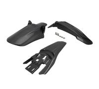 Electric Dirt Bike Fender,Carbon Fiber Pattern Mudguards Front and Back,3PCS Fender Mud Gards Set Surron Accessories for Sur Ron Sur-Ron Surron Light Bee S/X