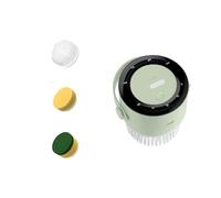 Electric Dishwasher Brush Digital Display Scrubber Waterproof Shower Tool Rechargeable Massager Ergonomic Grip Electric Scrubber for Home