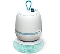 Electric Dishwashing Ball, With USB Wireless Charging And Built In Detergent Dispenser, For Multi Angle Cleaning In For Kitchen(Ceiling)