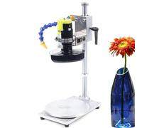 Electric DIY Bottle Cutter Machine, Wine Bottle Glass Cutter Tool Kit, 3000-6000RPM Adjustable Speed, DIY Creative Crafts Glass Bottle Cutter for Round/Square/Irregular Glass or Ceramic Bottles