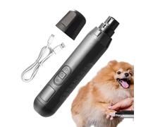 Electric Dog Nail Grinder - Cats Toenail Trimmers - USB Rechargeable 5-Speed Quiet Grinder Electric Paw Toenail Care Grooming Tool for Dog Puppy Cat Pet