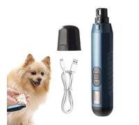 Electric Dog Nail Trimmer, Cat Toenail Grinder, 5-Speed Rechargeable Pet Paws Grooming Tool, Efficient Nail Care, For Small, Medium, Large Pets, Safe and Easy Use, 7.09 x 1.38 x 1.18 inches