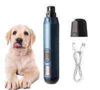 Electric Dog Nail Trimmer, Cats Toenail Trimmer, 5 Speed Rechargeable Pet Nail Grinder for Small, Medium and Large Paws Grooming Tool, 7.09 x 1.38 x 1.18 inches, Multi-Coloured
