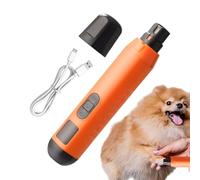 Electric Dog Nail Trimmer, Paws Grooming Tool, 5-Speed Silent Electric USB Rechargeable Grinder Pet Toenail Care Paw Grooming Tool for Dog Puppy Cats Kitten Trimming