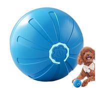 Electric Dog Rolling Ball Toy - Rechargeable Wobbly Pet Toy Ball, Dog Ball with Automatic Movement | Interactive Play Ball for Dogs and Gat