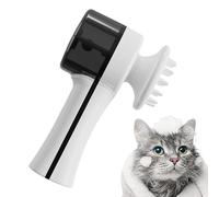 Electric Dog Shampoo Dispenser: Quick Charging Washable Massage Comb For Pet Baths, Automatic Foam Brush Rooster | Ergo Cleaning Tool Shower Routine