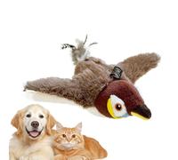 Electric Dog Toy - Sparrow Flapping Wings, Twitter Interactive Cat Toy for Birds | Automatic Moving Pet Toy for Indoor Play, Auto-e-Intracten
