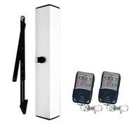 Electric Door Opener Machine Flush Door Closing Office Building Fire Door Workshop Induction School Door Closer Remote Control(Outside Open Door Opener+2 remotes)