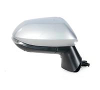 Electric Door Wing Mirror 6/8PIN Car Rearview Mirror Assembly Accessories Electric Adjustment Heated Turn Signal Fit Use For Corolla 2019 2020 2021(Left 6 Silver)
